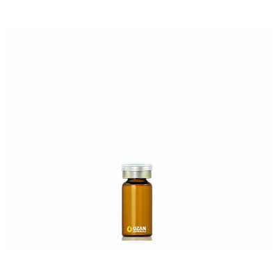 10 ml Amber Cam Flekon Vial Si�e Gold Flipoff Kapak