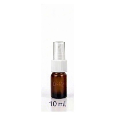 10 ml Amber Cam �i�e Beyaz Parmak Sprey