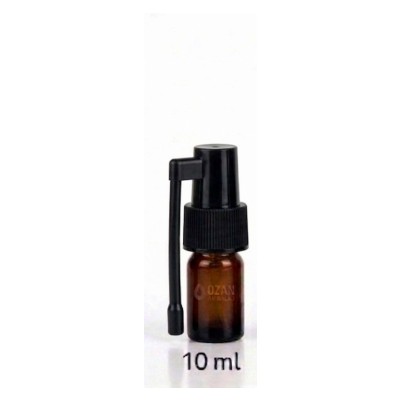 10 ml Amber Cam �i�e Siyah Oral Sprey - A��z Sprey