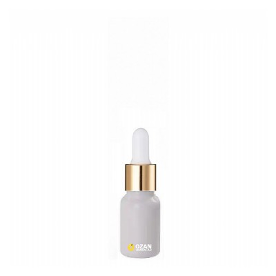 10 ml Beyaz Cam �i�e Gold Beyaz Damlal�k Toptan �thal