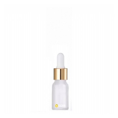 10 ml Buzlu Cam �i�e Gold Beyaz Damlal�k Toptan �thal