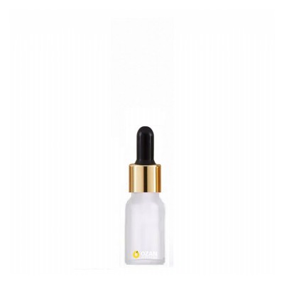 10 ml Buzlu Cam �i�e Gold Siyah Damlal�k Toptan �thal