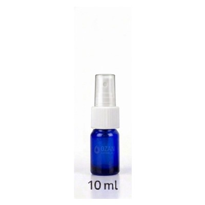 10 ml Mavi Cam �i�e Beyaz Parmak Sprey
