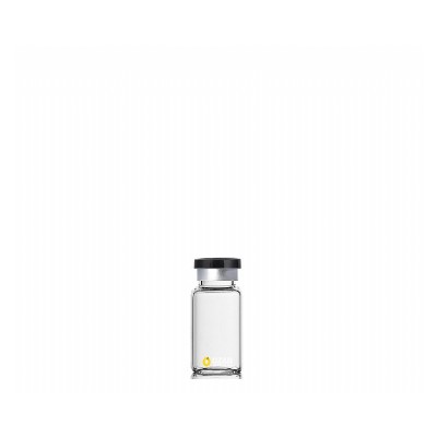 10 ml �effaf Cam Flekon Vial Si�e Siyah Flipoff Kapak