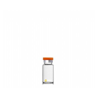 10 ml �effaf Cam Flekon Vial Si�e Turuncu Flipoff Kapak