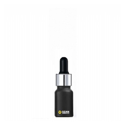 10 ml Siyah Cam �i�e G�m�� Siyah Damlal�k Toptan �thal