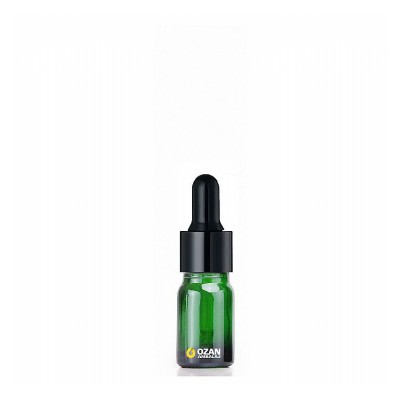 10 ml Ye�il Cam �i�e Siyah Damlal�k