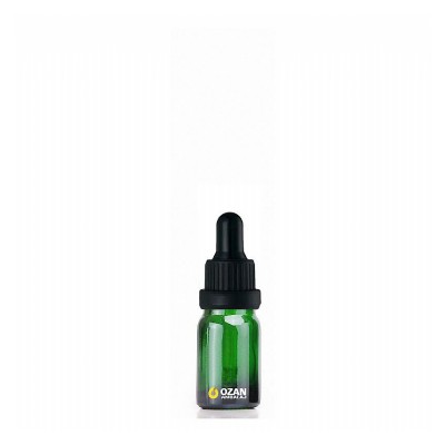 10 ml Ye�il Cam �i�e Siyah Kilitli Damlal�k