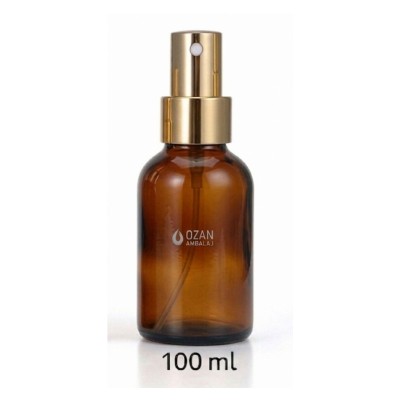 100 ml Amber Cam �i�e Gold Parmak Sprey