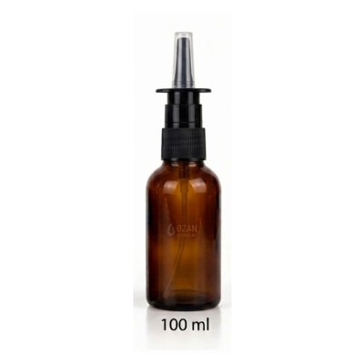 100 ml Amber Cam �i�e Siyah Burun Sprey - Nasal Sprey
