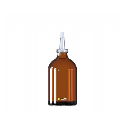 100 ml Amber Penisilin Cam �i�e �effaf Silikon Damlal�k Toptan