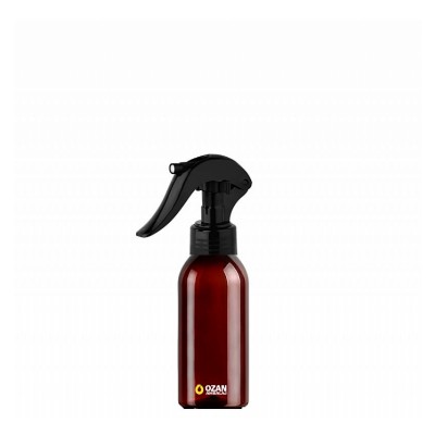 100 ml Amber Pet �i�e Siyah Trigger Spreyli Toptan
