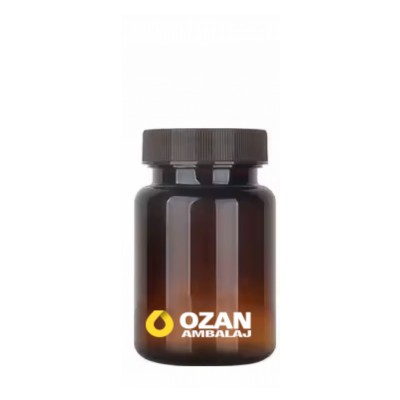 100 ml Amber Tablet Kaps�l �i�esi 