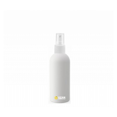 100 ml Beyaz Polietilen �i�e Beyaz Spreyli Boston HDPE �i�e