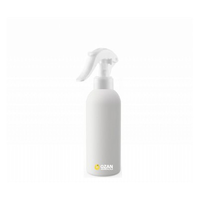 100 ml Beyaz Polietilen �i�e Beyaz Trigger �preyli Boston HDPE �i�e