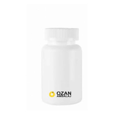 100 ml Beyaz Polietilen Tablet Kaps�l �i�esi