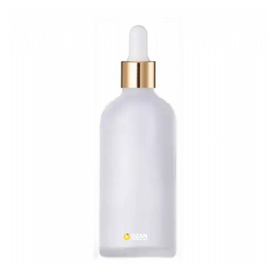 100 ml Buzlu Cam �i�e Gold Beyaz Damlal�k Toptan �thal