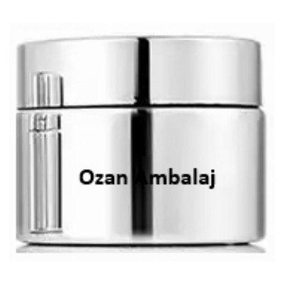 100 ml G�m�� Krem Kavanozu Beyaz �� T�pal� G�m�� Contal� Kapak