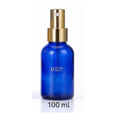 100 ml Mavi Cam �i�e Gold Parmak Sprey