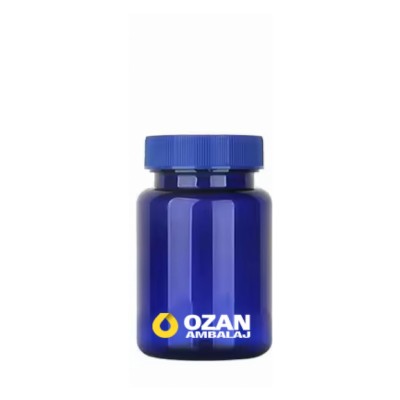 100 ml Mavi Tablet Kaps�l �i�esi 