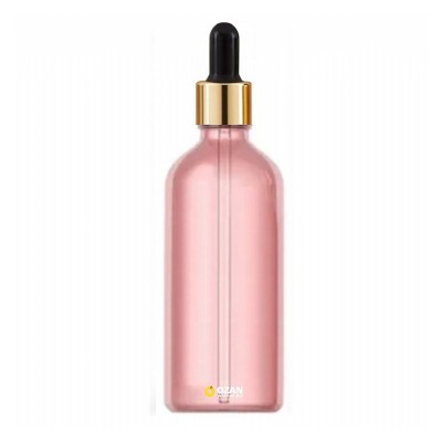 100 ml Pembe Cam �i�e Gold Siyah Damlal�k Toptan �thal