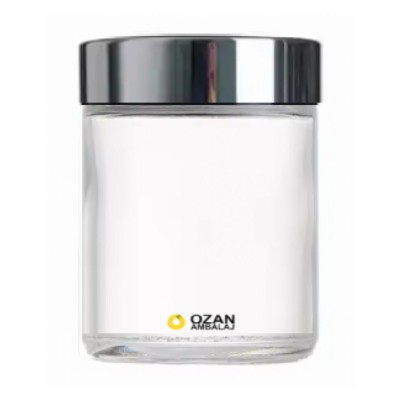 100 ml �effaf Cam Krem Kavanozu G�m�� Kapak Toptan