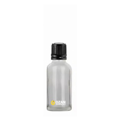 100 ml �effaf Cam �i�e Euro Siyah Kilitli ��ten Damlal�k