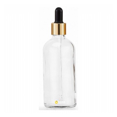 100 ml  �effaf Cam �i�e Gold Siyah Damlal�k