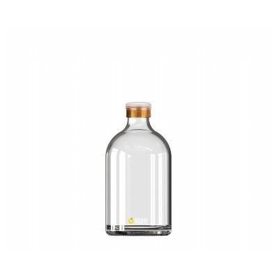 100 ml �effaf Penisilin Cam �i�e Gold Flip Off Kapak Toptan