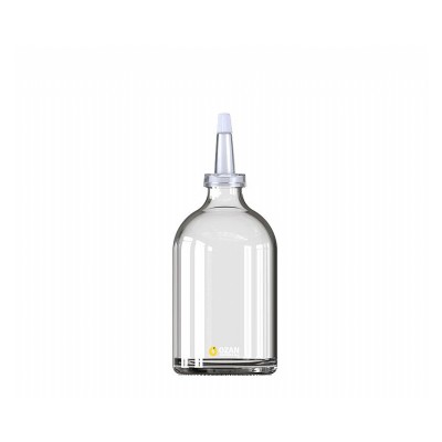 100 ml �effaf Penisilin Cam �i�e �effaf Silikon Damlal�k Toptan