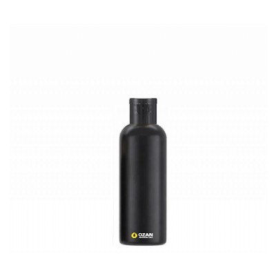 100 ml Siyah Polietilen �i�e Siyah Fliptop Kapakl� Boston HDPE �i�e