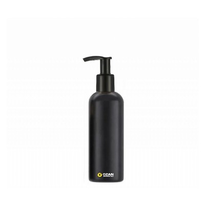 100 ml Siyah Polietilen �i�e Siyah Pompal� Boston HDPE �i�e