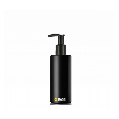 100 ml Siyah Polietilen �i�e Siyah Pompal� Silindir HDPE �i�e
