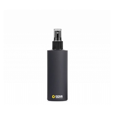 100 ml Siyah Polietilen �i�e Siyah Spreyli Silindir HDPE �i�e