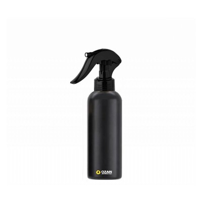 100 ml Siyah Polietilen �i�e Siyah Trigger �preyli Boston HDPE �i�e