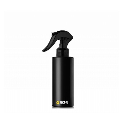 100 ml Siyah Polietilen �i�e Siyah Trigger �preyli Silindir HDPE �i�e
