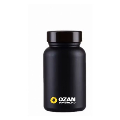100 ml Siyah Polietilen Tablet Kaps�l �i�esi