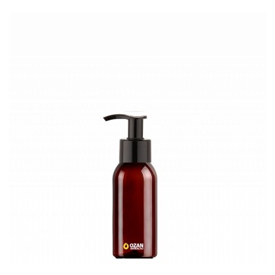 100 ml Toptan Amber Pet �i�e Siyah Losyon S�v� Sabun Pompas�