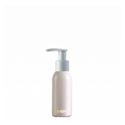 100 ml Toptan Beyaz Pet �i�e Beyaz Losyon S�v� Sabun Pompas�