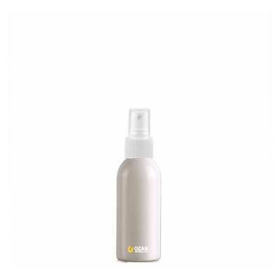 100 ml Toptan Beyaz Pet �i�e Beyaz Parmak Spreyli