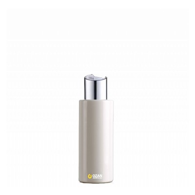 100 ml Toptan Beyaz Silindir Pet �i�e G�m�� Beyaz Disctop Kapak