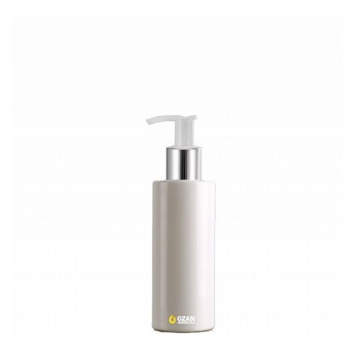 100 ml Toptan Beyaz Silindir Pet �i�e G�m�� Beyaz Losyon S�v� Sabun Pompas�