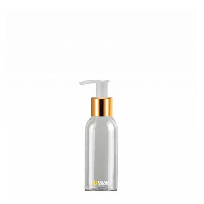 100 ml Toptan �effaf Pet �i�e Gold Beyaz Losyon S�v� Sabun Pompas�