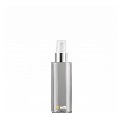 100 ml Toptan �effaf Silindir Pet �i�e G�m�� Beyaz Parmak Spreyli