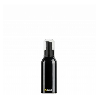 100 ml Toptan Siyah Boston Pet �i�e Siyah Krem Pompas�
