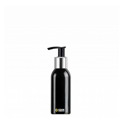 100 ml Toptan Siyah Pet �i�e G�m�� Siyah Losyon S�v� Sabun Pompas�