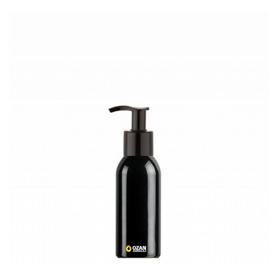 100 ml Toptan Siyah Pet �i�e Siyah Losyon S�v� Sabun Pompas�