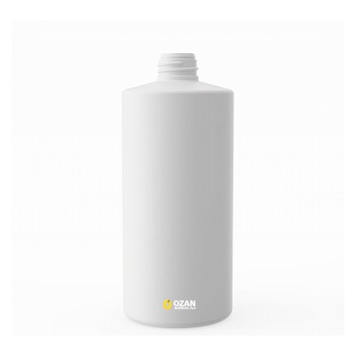 1000 ml Beyaz Polietilen �i�e Toptan Silindir PE �i�e
