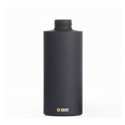 1000 ml Siyah Polietilen �i�e Toptan Silindir PE �i�e