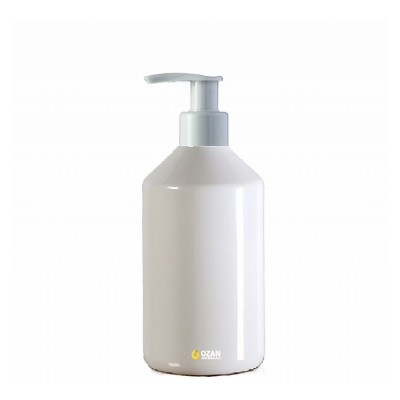1000 ml Toptan Beyaz Konik Pet �i�e Beyaz Losyon S�v� Sabun Pompas�